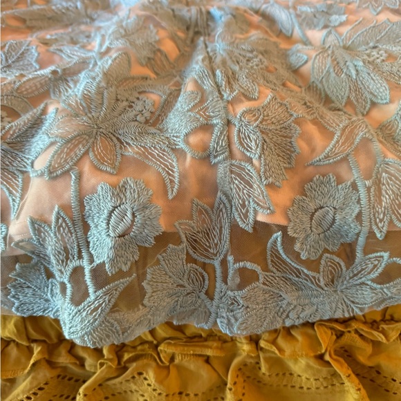 Blue lace floral dress - Picture 7 of 9